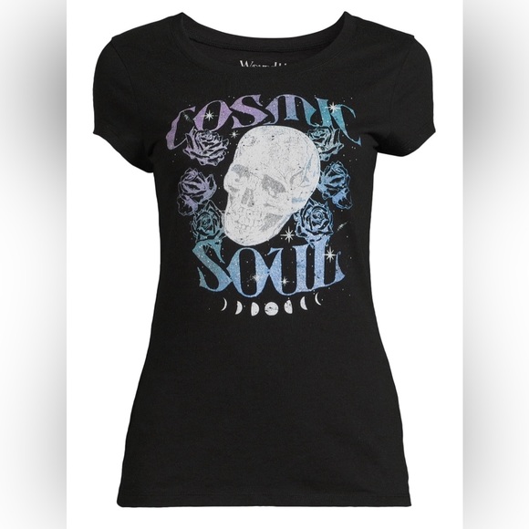 Tops - Cosmic Soul Short Sleeve Graphic T-Shirt